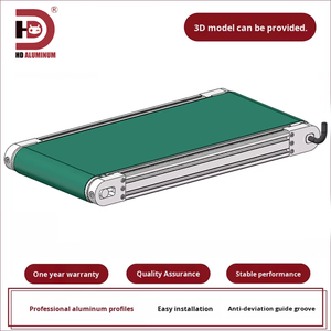 6000 श्रृंखला परिशुद्धता स्थिति विद्युत रोलर कन्वेयर बेल्ट लाइन खाद्य मोटर निर्मित-इन डेस्कटॉप खाद्य के लिए छोटे कन्वेयर - Product Image 2