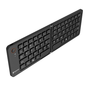 Clavier Bluetooth pliable, <span class=keywords><strong>claviers</strong></span> sans fil portables pliables <span class=keywords><strong>pour</strong></span> les voyages, prennent en charge jusqu'à <span class=keywords><strong>3</strong></span> appareils <span class=keywords><strong>pour</strong></span> ordinateur portable Windows, tablette, PC - Product Image 2