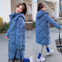 Femmes mode veste 2023 coton Trench manteaux mi-longueur détachable chapeau pain chaud Parkas femmes femmes vestes en gros
