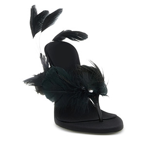 Novedades 2026, Sandalias de Diseño con Decoración de Plumas, Zapatos de Fiesta para Mujer, Zapatos de Boda - Product Image 5