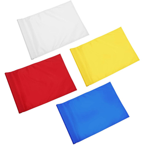 Drapeau de <span class=keywords><strong>golf</strong></span> en nylon 420D à double couture, 20x14 pouces, avec tube d'insertion en plastique, couleur unie, pour parcours de <span class=keywords><strong>golf</strong></span> et practice - Product Image 1