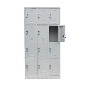 Armario de acero de <span class=keywords><strong>15</strong></span> puertas, precio barato, 12 compartimentos - Product Image 2