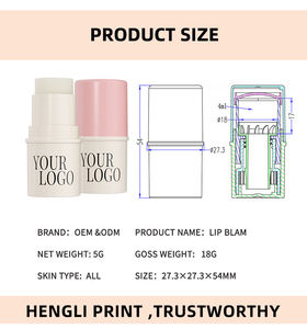 Crème baume à lèvres vegan bio Hydratant en profondeur et soin des lèvres plus doux Stick à lèvres divers fruits aromatisé à la sécheresse Vente en gros - Product Image 6