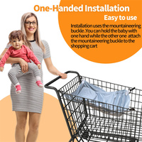Hamac de Chariot pour Bébés, Hamac pour Chariot de Courses, Housse de Protection pour Chariot d'Épicerie, Hamac de Poussette Portable