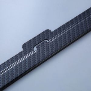 Carbon Fiber Pattern Stainless Steel License Plate <b>Frame</b> for Cars, Durable Decorative Auto Tag Holder Gift - Product Image 3