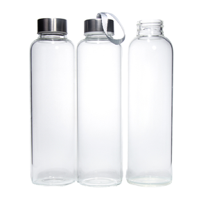 Bouteille d'eau de sport en verre borosilicate haute résistance, logo personnalisé imprimé, gobelet portable pour jus, lait, thé, bouchon à vis, sérigraphie, tequila - Product Image 3