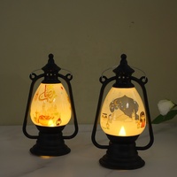 Nouvelle Lampe LED de Décoration Ramadan Aïd, Lanterne de Nuit, Décoration de Bureau Suspendue pour la Maison, Fête du Moyen-Orient