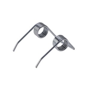Clip de Acero Inoxidable con Resorte de Torsión Doble, Alambre de 1.5 mm, 10 mm de Diámetro, 4 Vuelvos, Uso Industrial - Product Image 2