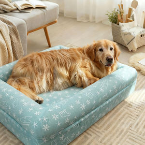 Fabricación personalizada de espuma viscoelástica gruesa cama para perros extraíble lavable gatos casa acogedor sofá para mascotas para el verano - Product Image 6