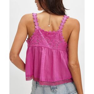 FOXA Womens Summer <b>Boho</b> Tank <b>Top</b> Sleeveless Cotton Babydoll Style Regular Length Beach Vacation Y2k Fashion Clothes - Product Image 2
