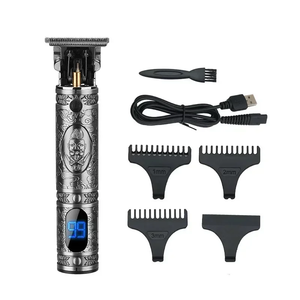 Máquina Cortapelos JM-700AL, Cuchilla en T de Acero Inoxidable, Afeitadora para Hombres, Recargable, la <span class=keywords><strong>Mejor</strong></span> <span class=keywords><strong>Recortadora</strong></span> de Pelo para Cabeza Rapada - Product Image 6