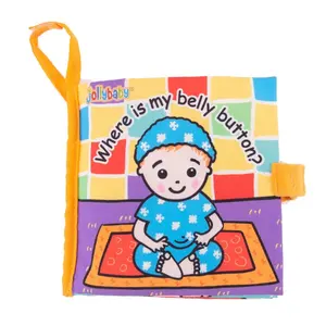 Jolly baby Sensory Early Education Baby Stoff buch zum Spielen