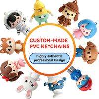 Porte-clés promotionnel personnalisé en PVC, porte-clés avec logo personnalisé, porte-clés avec code QR, porte-clés en PVC souple avec logo personnalisé