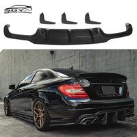 Diffuseur arrière en fibre de carbone pour Mercedes Benz Classe C W204 C63 Lci