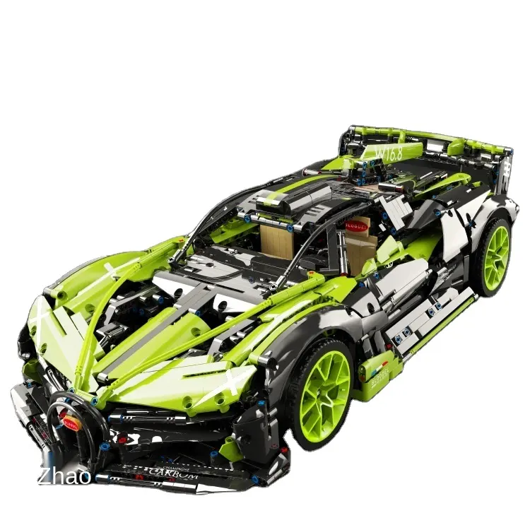 2021 חדש KBOX טכנולוגיה MOC 10211 3588Pcs סופר ספורט מרוצי מכוניות תואם דגם בניין בלוקים לבני צעצועים לילדים מתנה