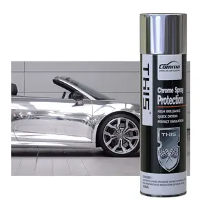 Waterproof blue chrome paint With Moisturizing Effect 