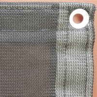 Filet de protection durable et résistant aux UV, 170 GSM, pour serre, pergola, filet pour benne à ordures