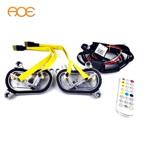 Plug and play DIY cài đặt với đèn pha Adapter Color Changing <span class=keywords><strong>LED</strong></span> RGBW DRL mô-đun cho BMW M3 F80 M4 F82 - Product Image 2