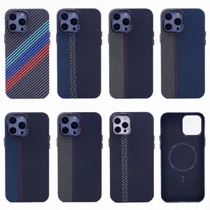 Striped carbon fiber patterned water stick hard Phone Case for iphone Xr Xs 11 12 13 14 Pro Max Cell Cover