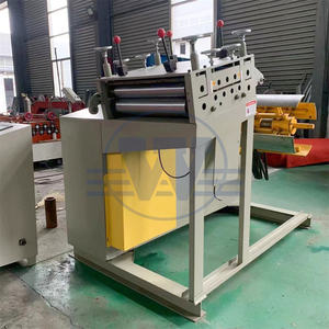 Máquina debobinadora de chapa de acero de color metálico galvanizado de bobinado de bobina desbobinadora completamente automática altamente automatizada - Product Image 6