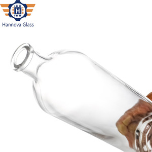 750Ml Siêu Cao Cấp Nặng Cơ Sở Chai Thủy Tinh Cho Sang Trọng Vodka Gin <span class=keywords><strong>Whiskey</strong></span> Tequila Rỗng Tùy Chỉnh Tinh Thần Rượu Chai Với Nút Chai - Product Image 4