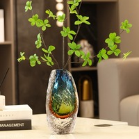 Design de Vase en Cristal à Facettes Moderne Vaisselle de Mariage et de Famille Écologique-Vente en Gros