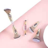 Pinceau de maquillage professionnel multifonctionnel 4-en-1 haut de gamme, populaire et très vendu, pour outils de maquillage (vente en gros)