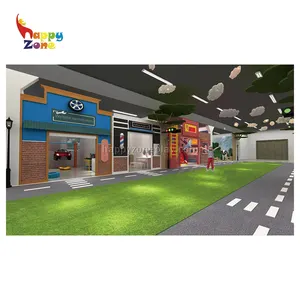Фабрика Китая, индивидуальное детское оборудование для ролевых игр, тематическое игрушечное здание для игровой площадки в помещении