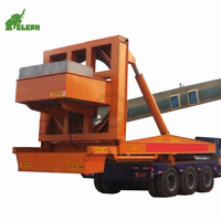 Truk Semi Trailer Pengangkut Baling-Baling Turbin Angin Tipe Gunung, Penjualan Langsung Pabrik