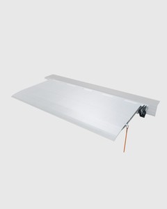 Rampe de chargement manuelle coulissante durable TM PEDANE - ES60B - W2000xL600MM - Rail de 3000 mm - Aluminium - 4000 kg - Product Image 2