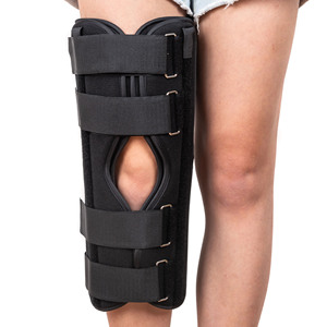 <span class=keywords><strong>Rodillera</strong></span> Postoperatoria con Soporte de Aluminio - Tipo de 3 Piezas de Nailon <span class=keywords><strong>para</strong></span> Fijación y Soporte - Product Image 2