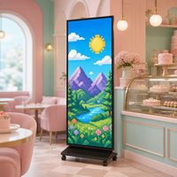 Écran LED pliable d'intérieur P2, haute résolution, raccordement sans soudure, design léger, flexible, pour scène et publicité commerciale
