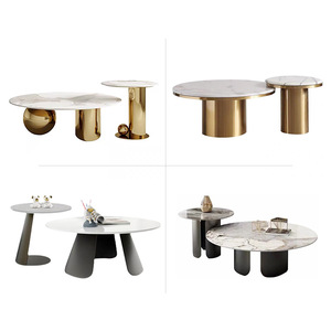 Luxury Coffee <b>Table</b> Legs Stainless Steel Metal Base Modern Design Indoor Use Durable - Product Image 5