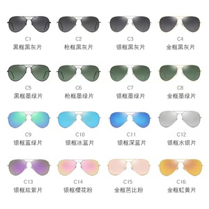 Gafas de Sol Polarizadas 3025 3026 para Piloto, Unisex, Montura Completa, Película de <span class=keywords><strong>Color</strong></span> - Product Image 4