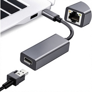 Adaptador USB-C a Ethernet de 1000Mbps, Convertidor de Red Tipo-C RJ45 para Laptop y MacBook - Product Image 1