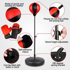CZFIT Equipo de Boxeo para Alivio y Entrenamiento, Set de Pelota de Reflejos Ajustable en Altura con Soporte - Product Image 4