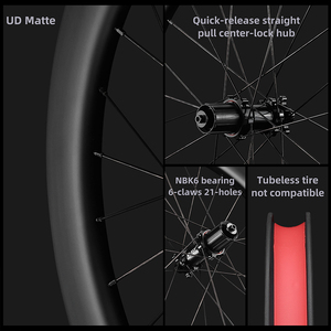 WEST BIKING Vente en gros Roues de vélo en fibre de carbone T700 Roues de <span class=keywords><strong>remorque</strong></span> de vélo Affichage de roue de vélo à vitesse unique de 20 pouces - Product Image 5