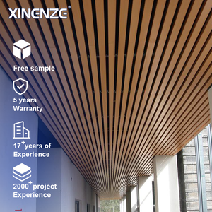 现代穿孔铝天花板板防火轻质吊顶板，适用于商场和新房屋顶装饰 - Product Image 1