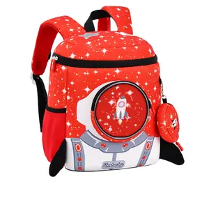 กระเป๋านักเรียนลายการ์ตูนสำหรับเด็กอนุบาล,กระเป๋าสะพายหลังลายดาวขนาดเล็กน่ารักสำหรับเด็กชายและเด็กหญิงอายุ2-6ปี