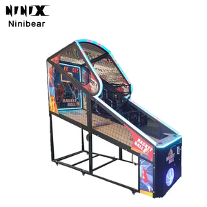 เครื่องยิงลูกบาสเก็ตบอลไฟฟ้า, เครื่องยิงลูกบาสเก็ตบอลเล่นเกมหยอดเหรียญ - Product Image 4