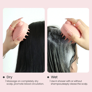 2025 xu hướng mới sản phẩm sang trọng bóp Silicone tóc Comb tắm phụ kiện tóc Silicone da đầu massager dầu gội massage bụi - Product Image 5