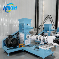 Machine de fabrication d'aliments pour poissons, moulin flottant pour aliments pour poissons, extrudeuse de granulés, Machine à vendre