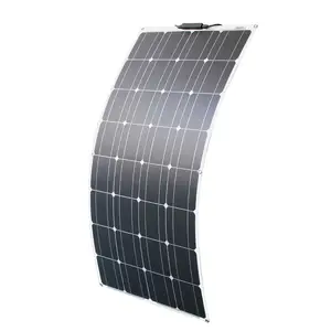 200W 100W लचीला सौर प्लेटें दोहरी यूएसबी चार्जर बैकअप पावर 12V सौर पैनल किट के साथ नियंत्रक