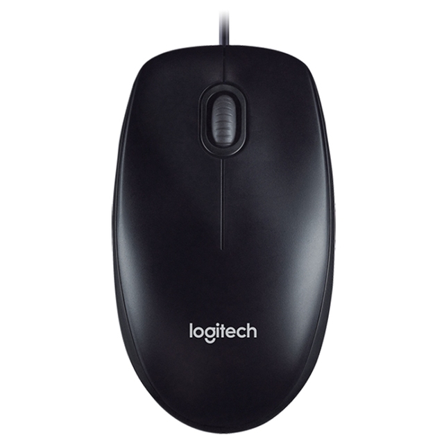 Cheap Original  Mouse M100R Usb Computer PC Full Size 1000DPI Wired Optical Computer Mouse for Home Office Use