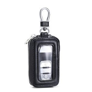 Porte-clés Double Anneau Pour Télécommande De Voiture, Universel, Bleu, Pour Homme