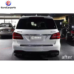 ערכת גוף חדשה עבור מרקדס-בנץ בכיתה x166 gls450 2015-2019 שדרוג גלס63 מכוניות Bumpers grille חלקי כוונון אוטומטי חלקי - Product Image 4