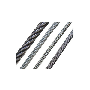 201 304 Resistencia a la corrosión Cable de acero de alta resistencia 7*19 7*7 20mm 24mm Cuerda de alambre de acero soldado Servicio de doblado de procesamiento ANSI - Product Image 1