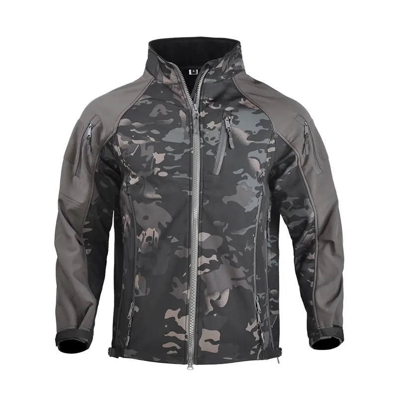 Yuda Custom Outdoor Men Sports Softshell Jackets Coats Thermal Waterproof Soft Shell Jacket