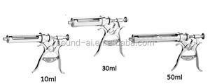 Durable Vétérinaire 50 ml Pistolet Revoler <span class=keywords><strong>Seringue</strong></span> Avec Poignée En Métal - Product Image 4