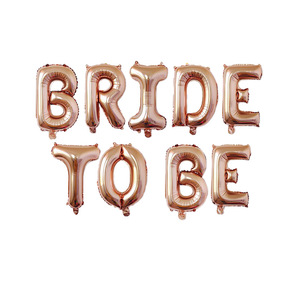 Matrimonio palloncino arco decorazioni per addio al celibato Set di palloncini per matrimoni sposa per essere Decor con forma di anello di diamanti per la festa - Product Image 1